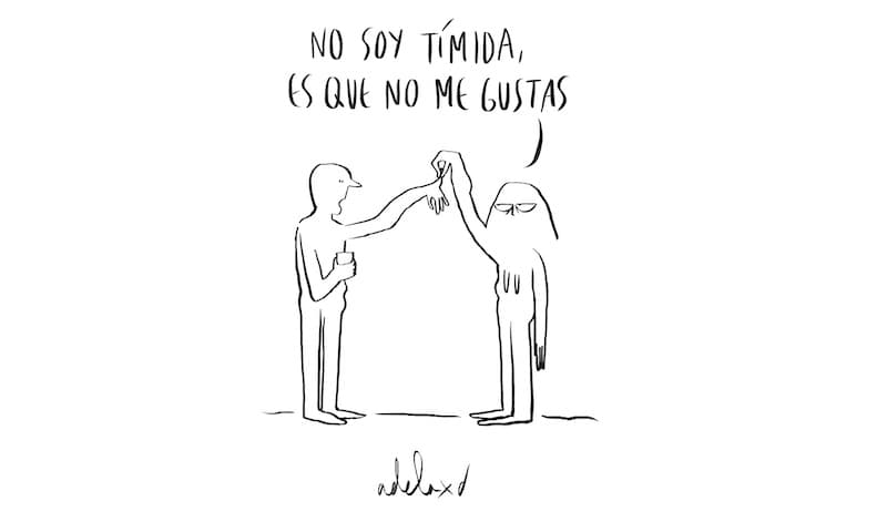 Ilustración de Adela por Dios