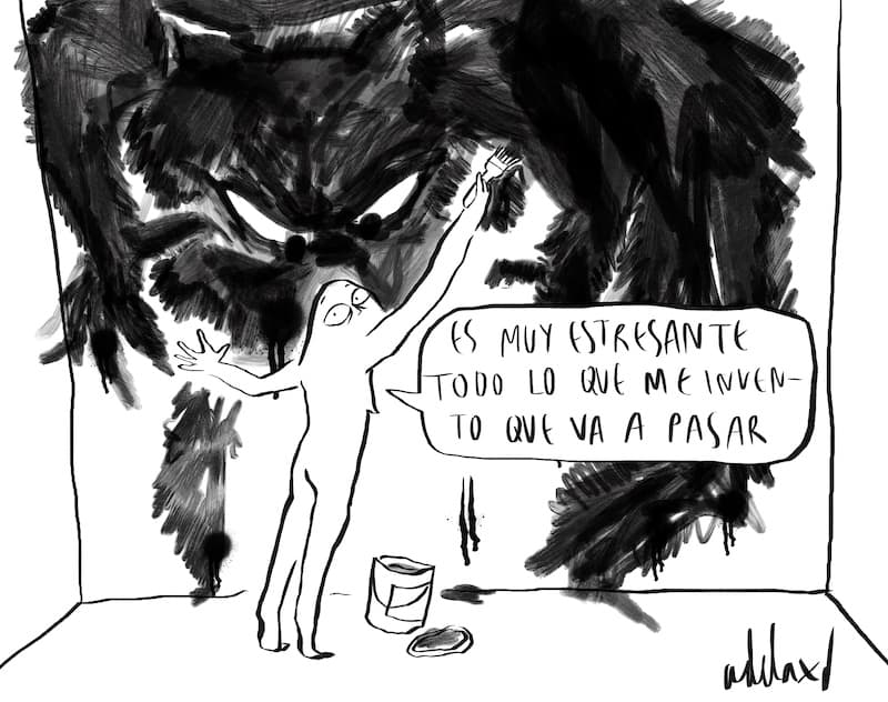 Ilustración de Adela por Dios