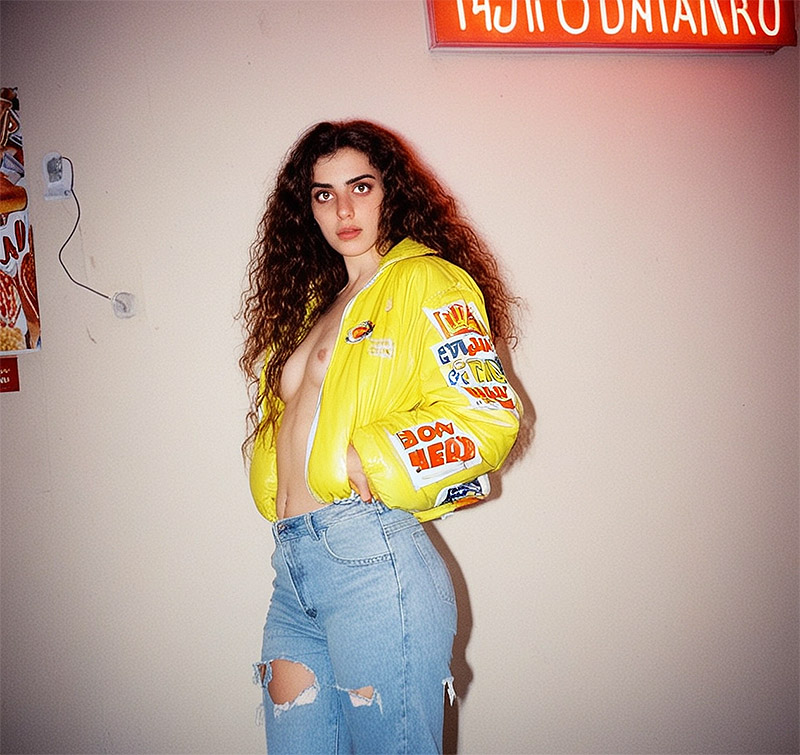 Apocalisis Putin - foto de una adolescente pop