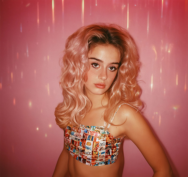 Apocalisis Putin - foto de una adolescente pop