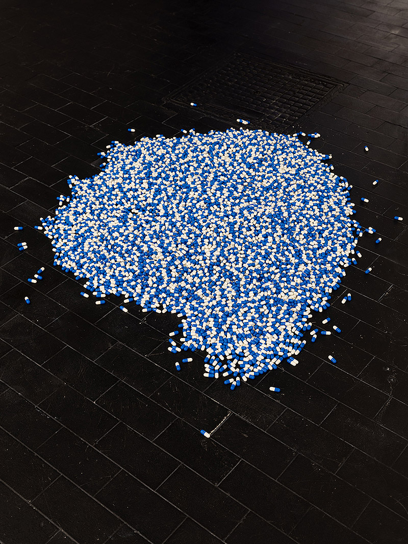 BAAB, Basement Art Assembly Biennial, vista instalacion