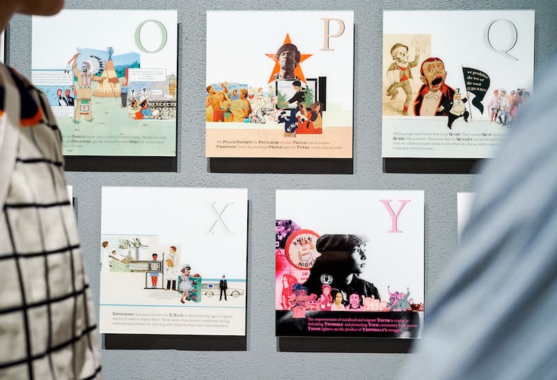 Concordia-Diálogos sobre paisajes sociales vista instalación