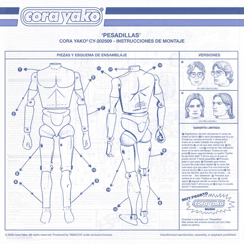 Cora Yako Pesadillas duo nueva etapa video pop rock