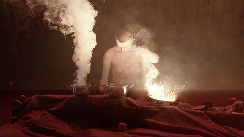 escena de teatro de la obra HaXAN de la compañía Éskaton