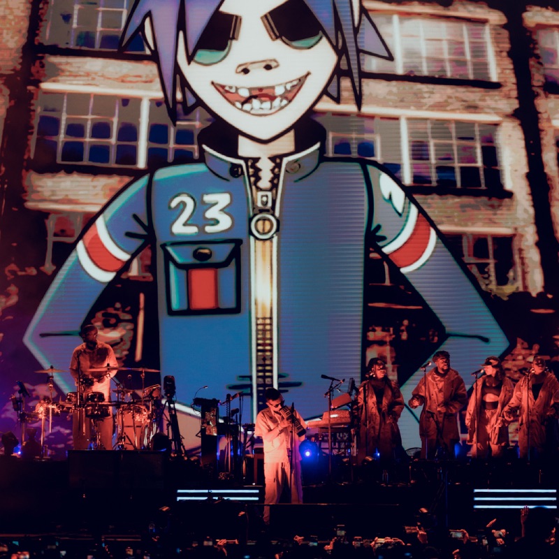 Gorillaz 25 años en la escena pop