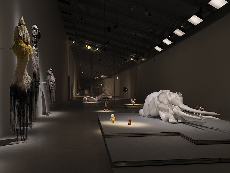 Vista general de exposición torches