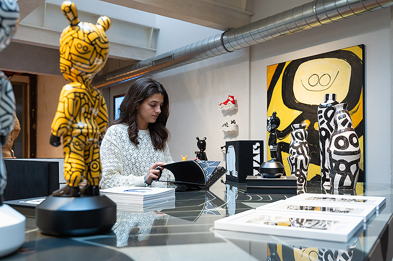 Juan Díaz-Faes viste de geometría a The Guest de Lladró