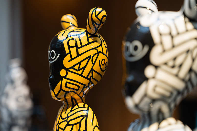 Juan Díaz-Faes viste de geometría a The Guest de Lladró