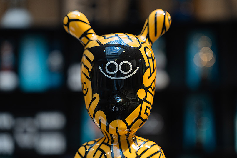 Juan Díaz-Faes viste de geometría a The Guest de Lladró