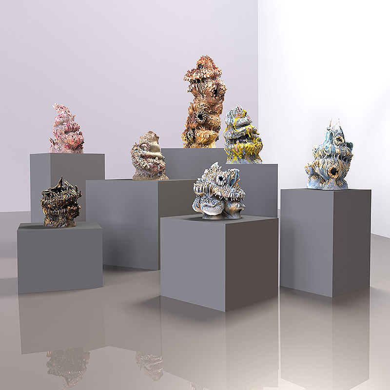 Esculturas expuestas