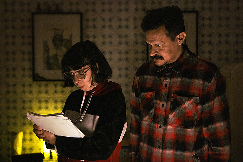 La fuerza de la Gravedad - un momento de la representación teatral