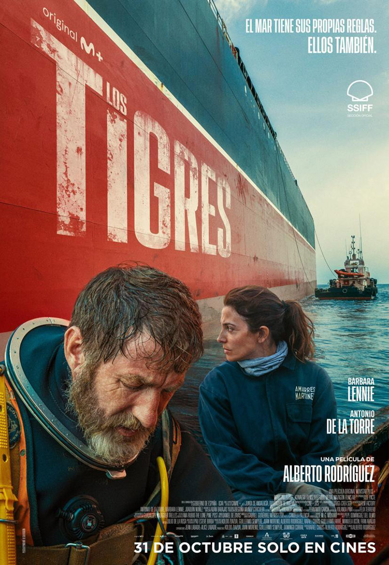 Los Tigres, un thriller submarino de Alberto Rodríguez