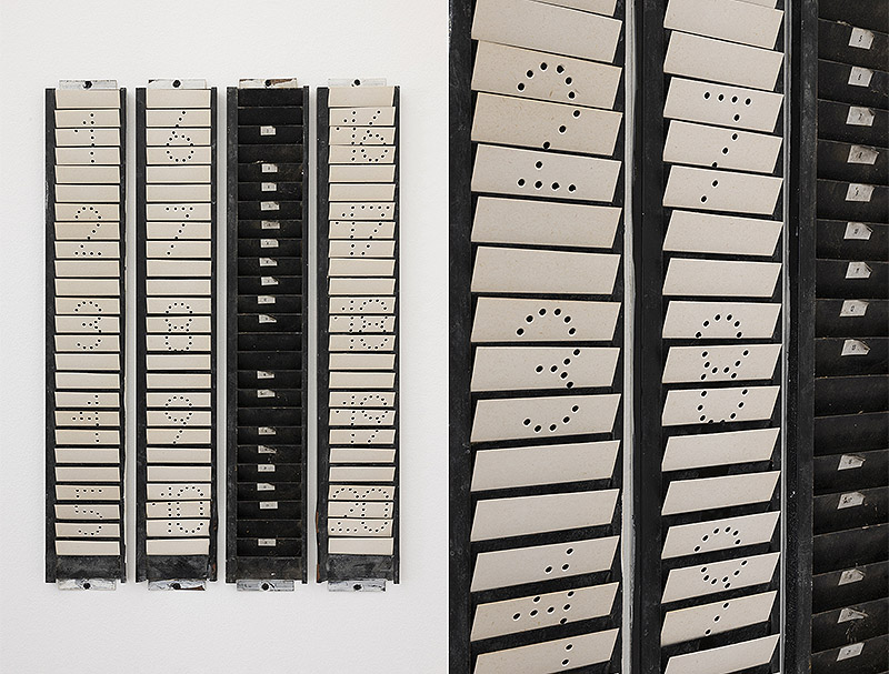 Luce - Imagen de instalación artística en una galería