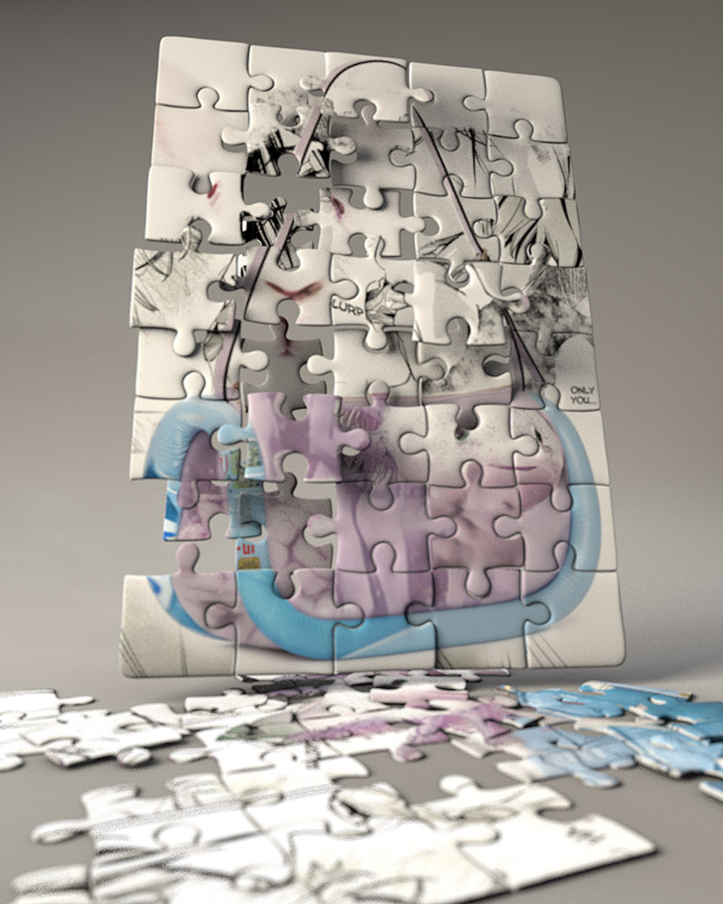 Milo Hammid - imagen generada en 3D