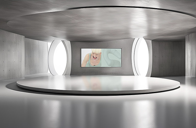 Imágenes de Oracle de Mit Borrás, imagen de un oráculo futurista