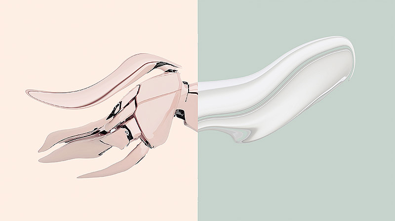 Imágenes de Oracle de Mit Borrás, imagen de una especie de brazo robótico