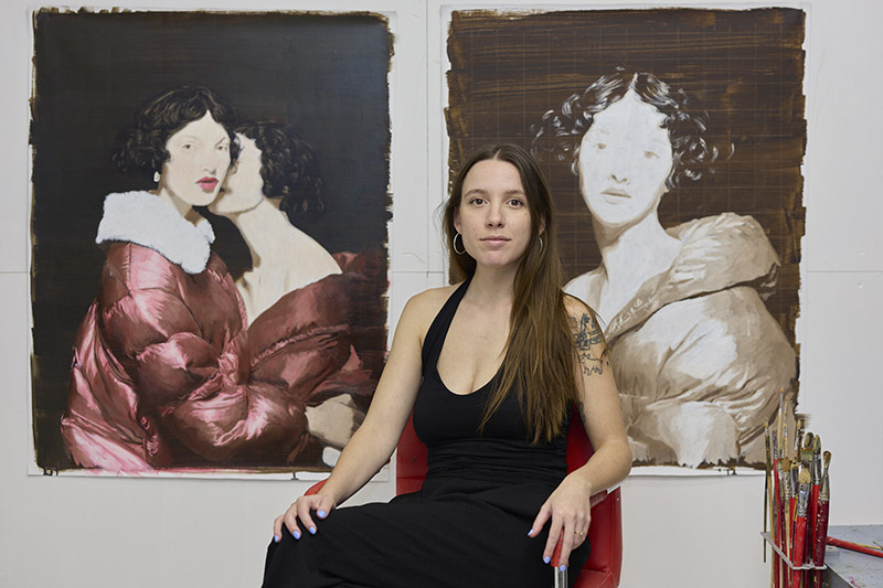 Nieves Gonzalez - retrato de la artista