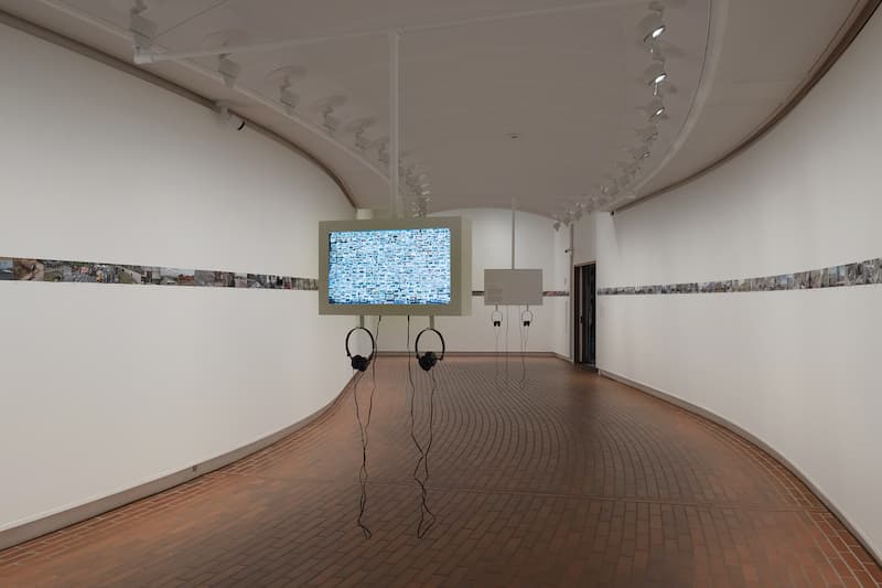 Nine Eyes de Jon Rafman, vista exposicion