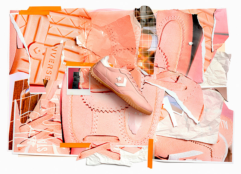 Offf Sevilla - instalación con zapatilla converse