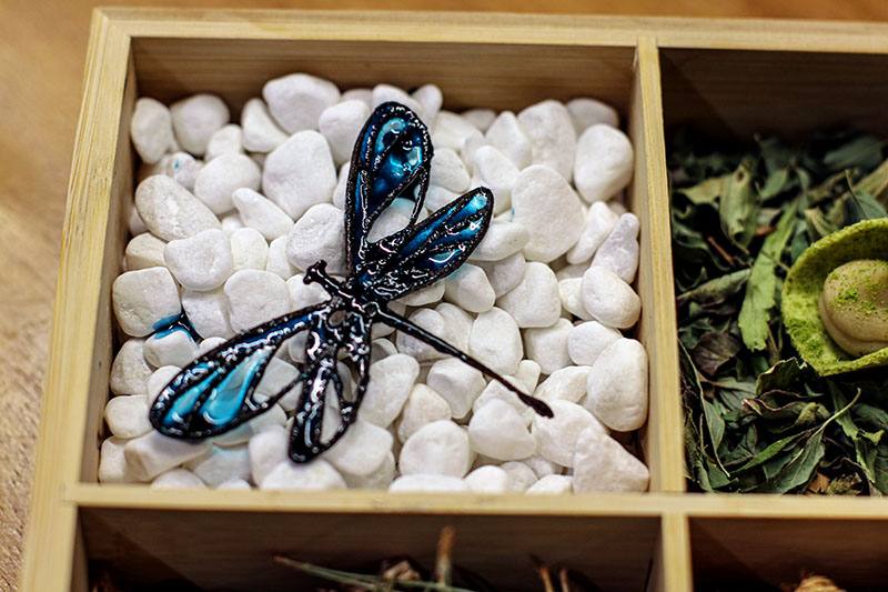 Detalle del aperitivo emblema del restaurante Pipilacha: la Pipilacha-eléctrica