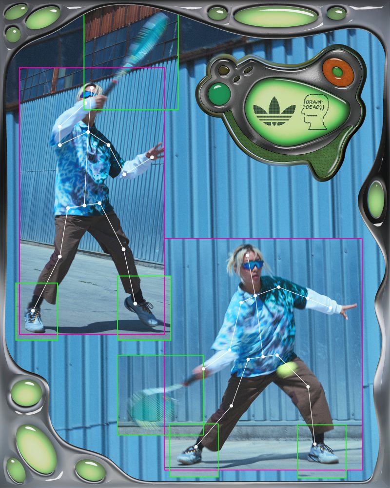 Ropa y zapatillas de tenis estilo streetwear