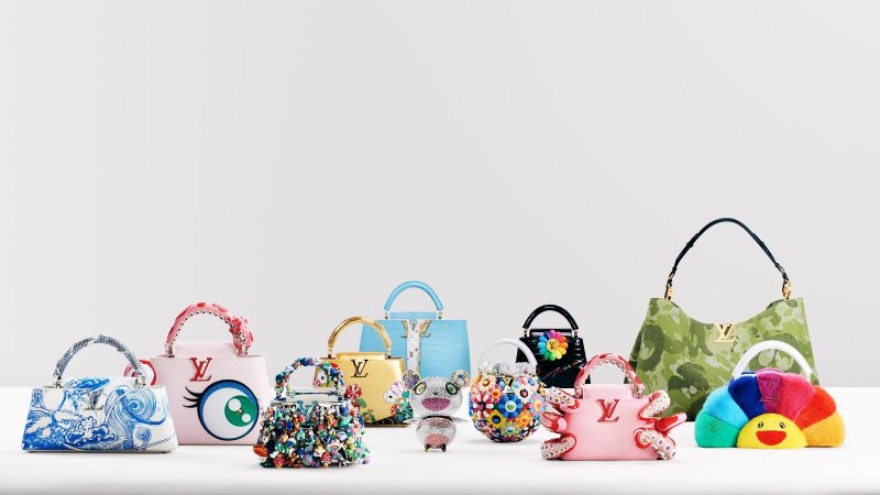 Murakami reinventa el LV Capucines en Artsycapucines VII