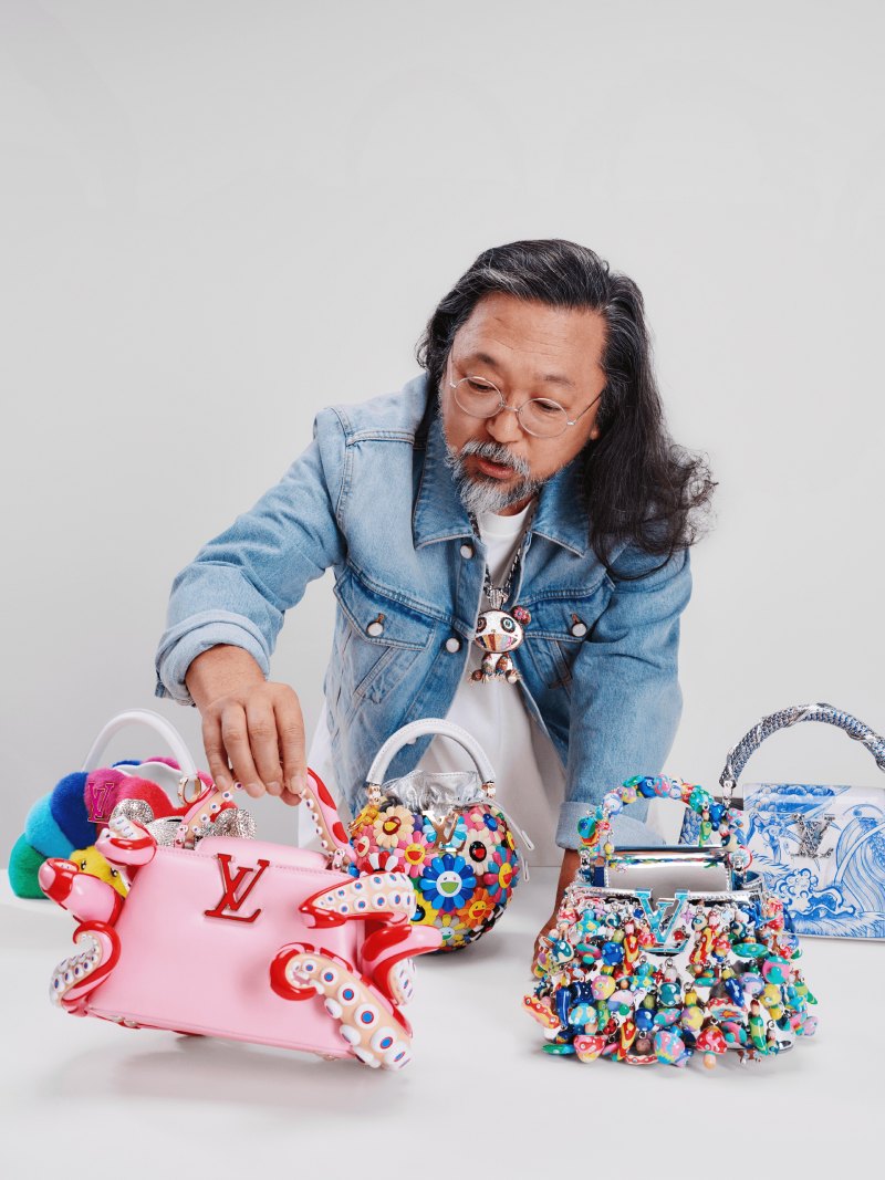 Murakami reinventa el LV Capucines en Artsycapucines VII