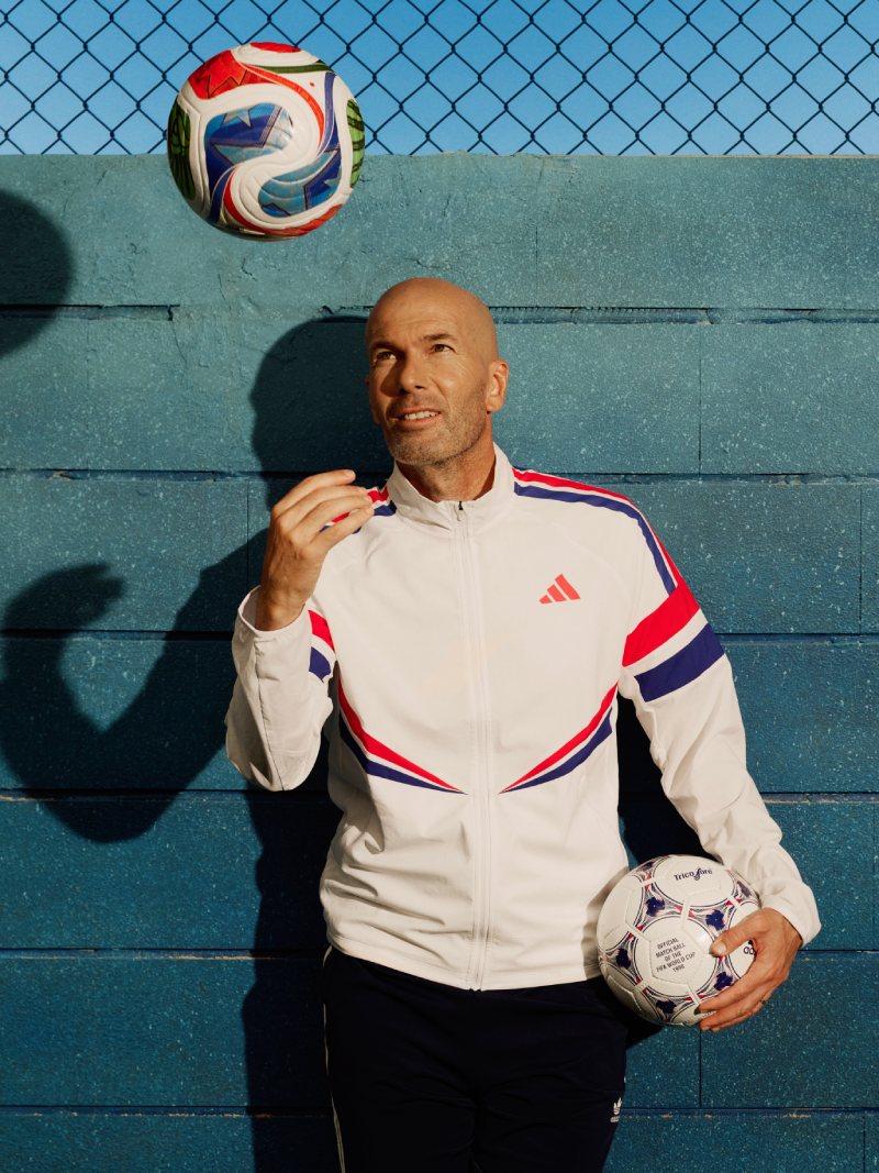 Jugadores famosos nueva campaña de adidas Mundial Fifa 2026 Zidane