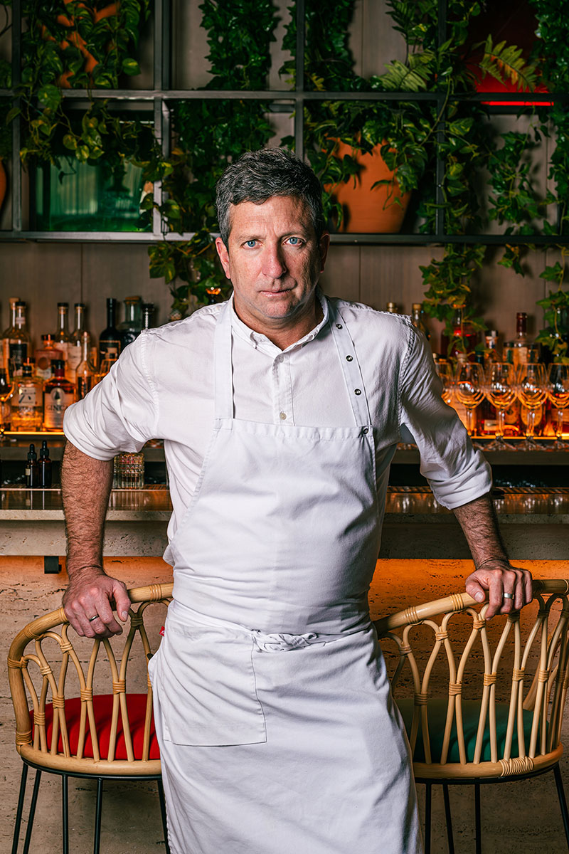 Retrato del chef Diego Muñoz, responsable de la cocina del Brunch Oroya en The Madrid Edition