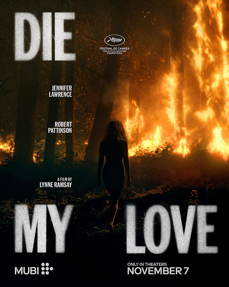 Die my Love - fotograma de la película con Jennifer Lawrence y Robert Pattinson 