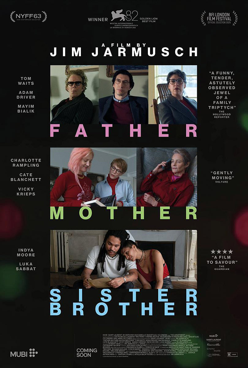 Father Mother Sister Brother lo nuevo de Jim Jarmusch