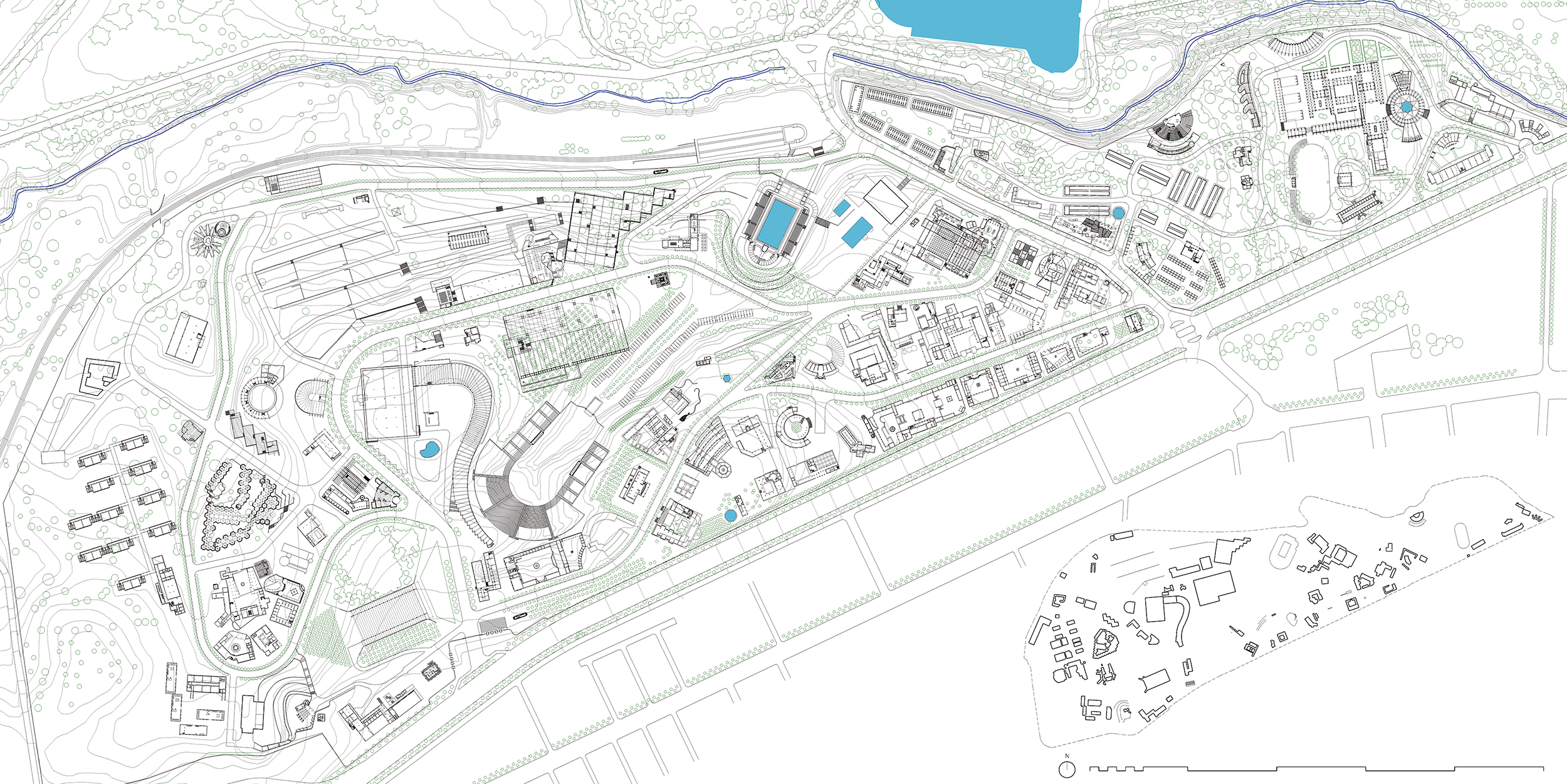 Exposición Las Ferias del Campo Museo ICO: José de Coca Leicher, Pabellones de las ferias del campo 1950-75