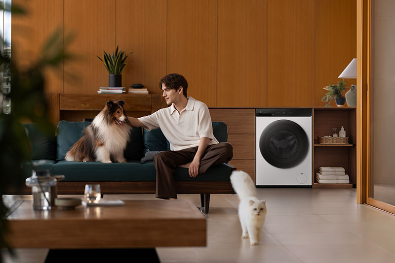 Front Load Washer Dryer Pro: lavadora-secadora que optimiza