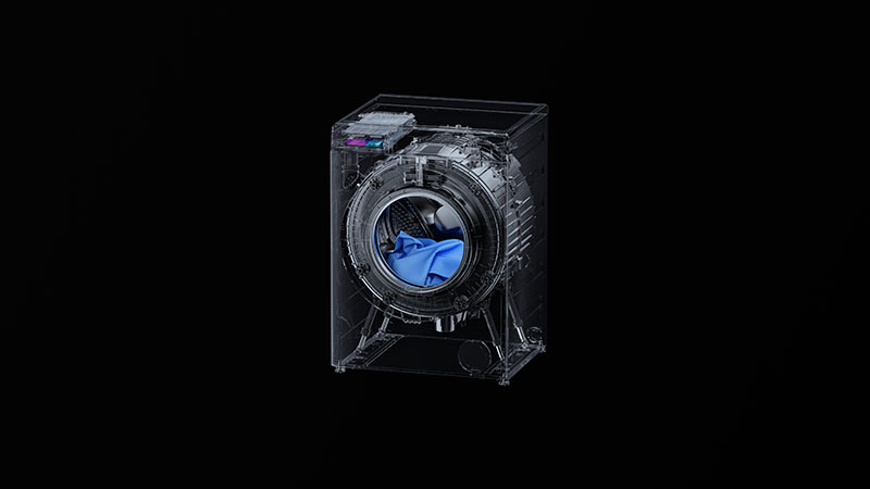 Front Load Washer Dryer Pro: lavadora-secadora que optimiza