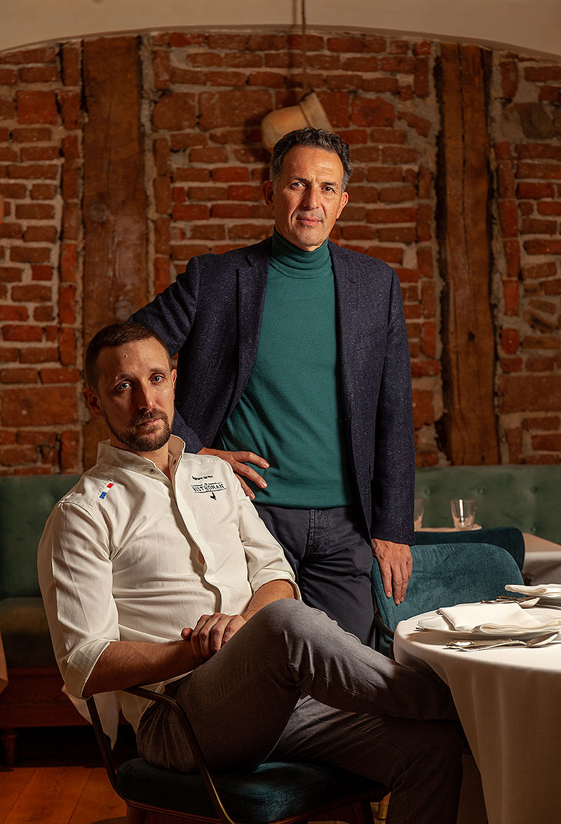 Le Bistroman Atelier: los dueños del restaurante