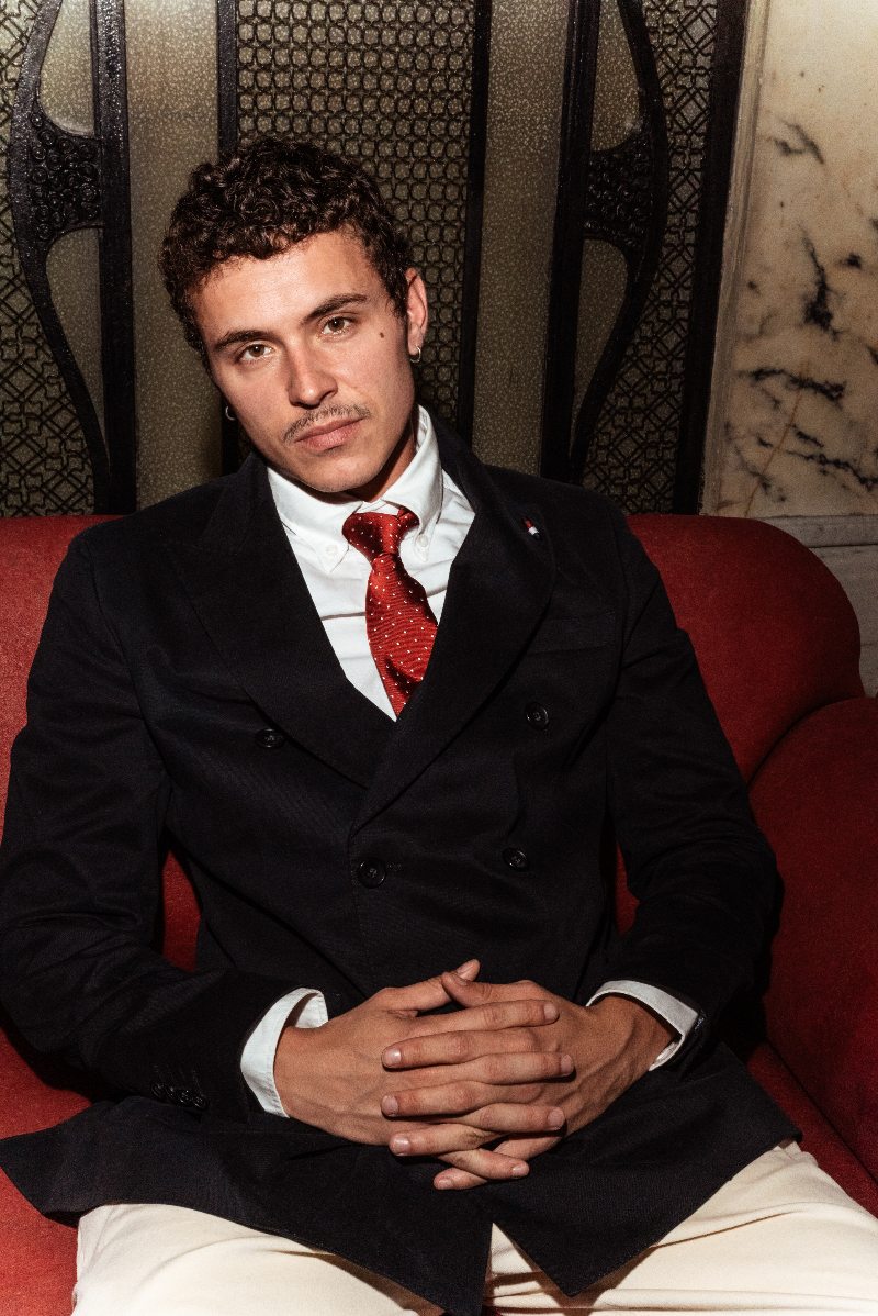 look aron piper evento tommy Hilfiger otoño 2025