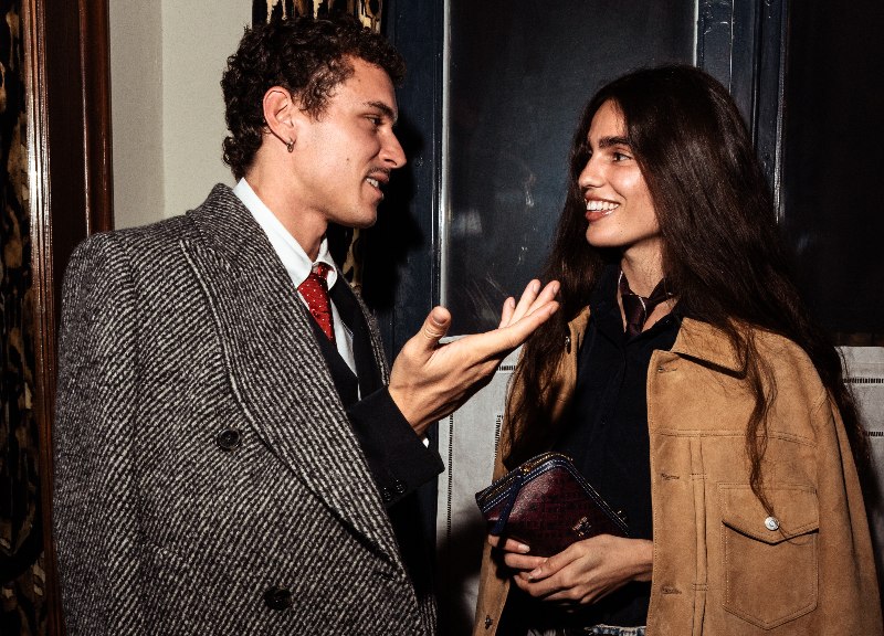 look aron piper evento tommy Hilfiger otoño 2025