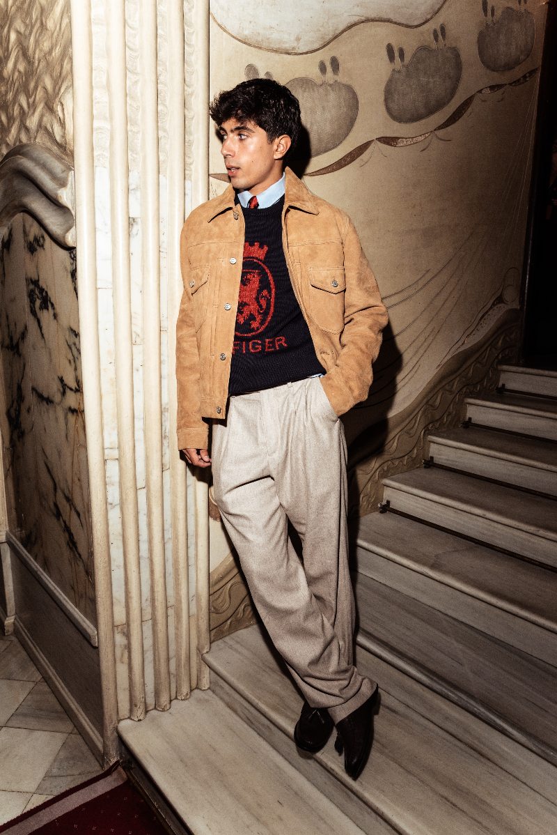 look aron piper evento tommy Hilfiger otoño 2025