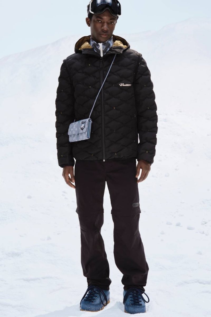 Louis Vuitton Hombre Ski 2026 nueva colección ropa para la nieve de lujo