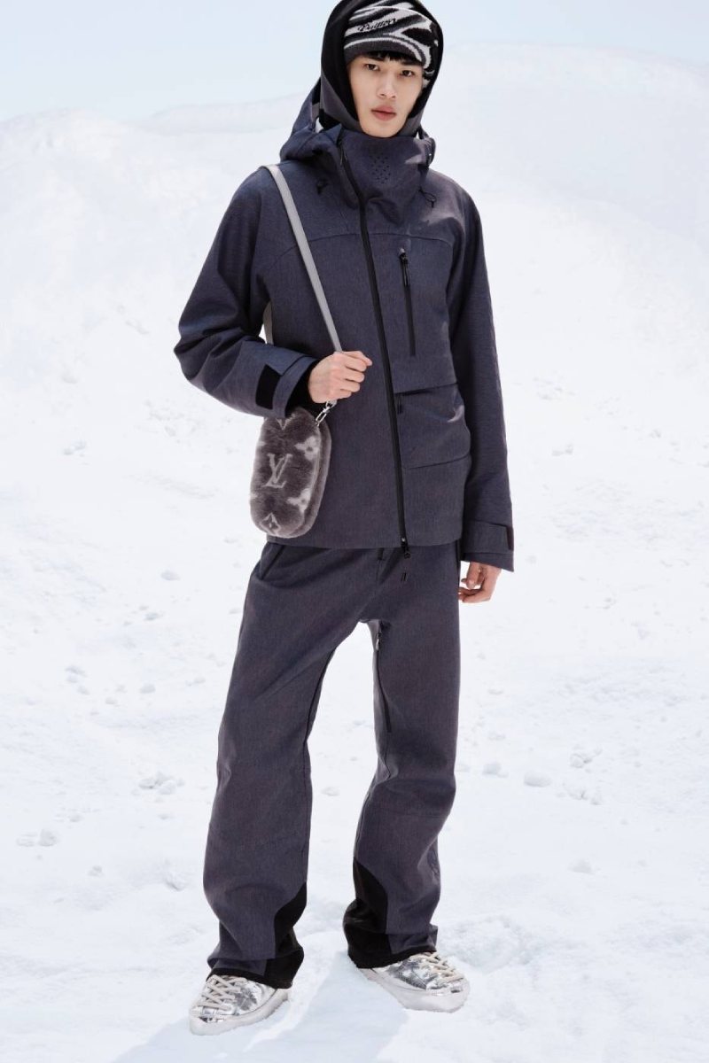 Louis Vuitton Hombre Ski 2026 nueva colección ropa para la nieve de lujo