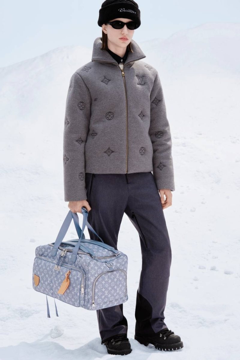 Louis Vuitton Hombre Ski 2026 nueva colección ropa para la nieve de lujo