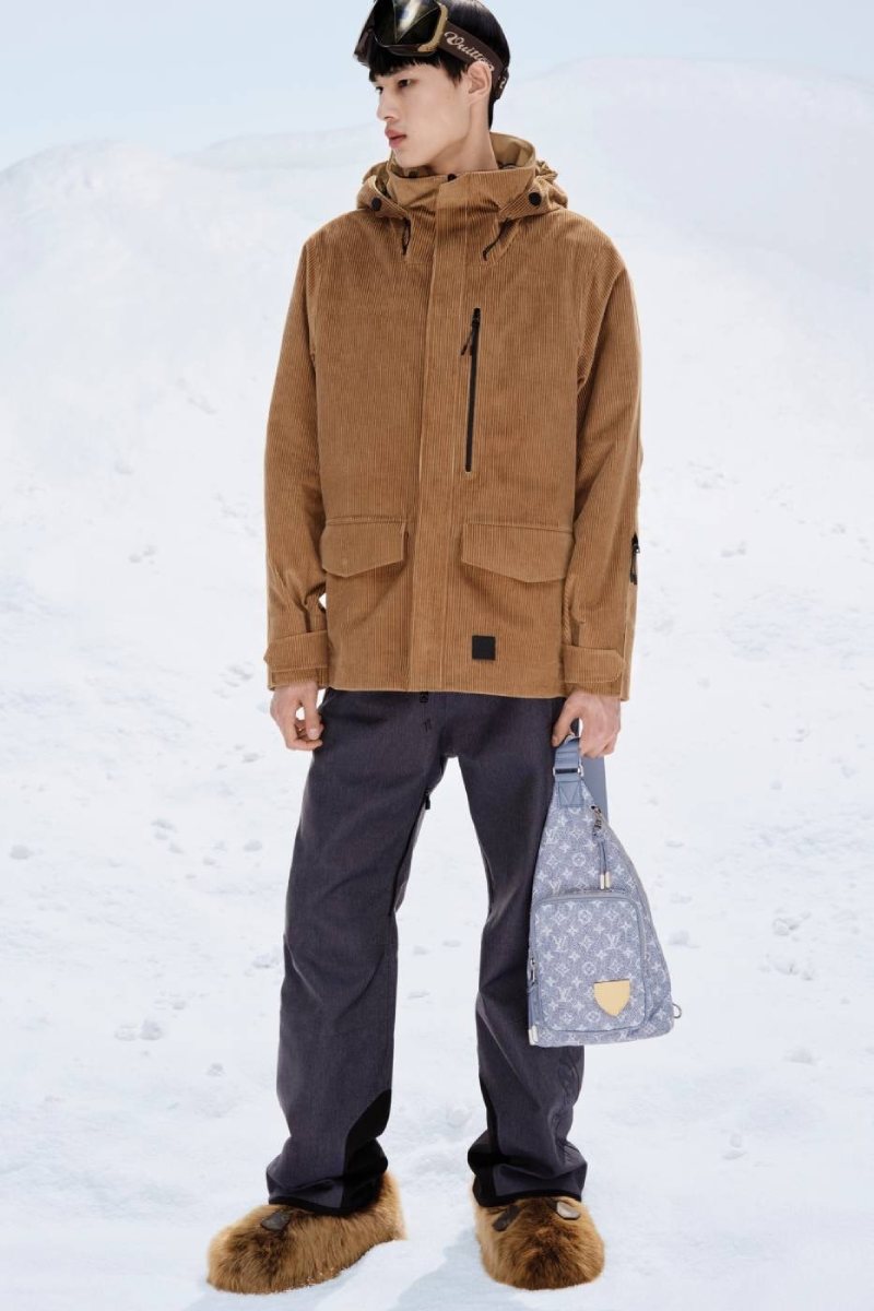 Louis Vuitton Hombre Ski 2026 nueva colección ropa para la nieve de lujo