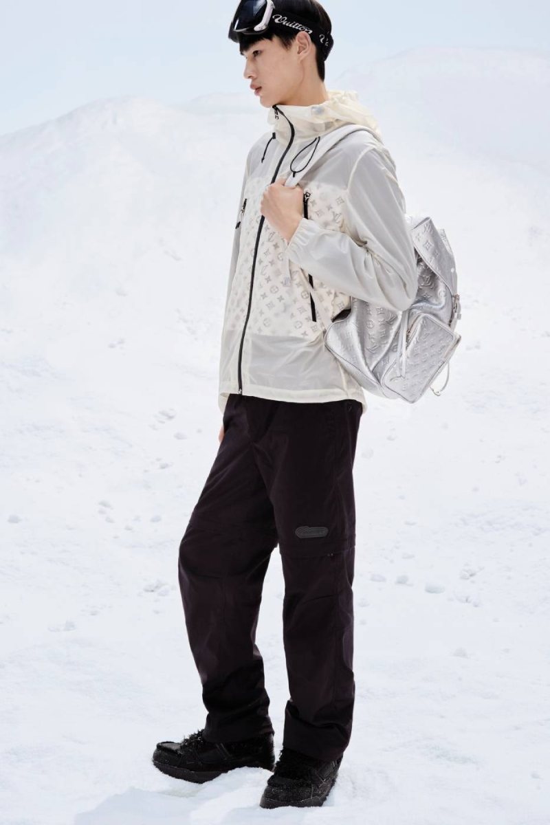Louis Vuitton Hombre Ski 2026 nueva colección ropa para la nieve de lujo