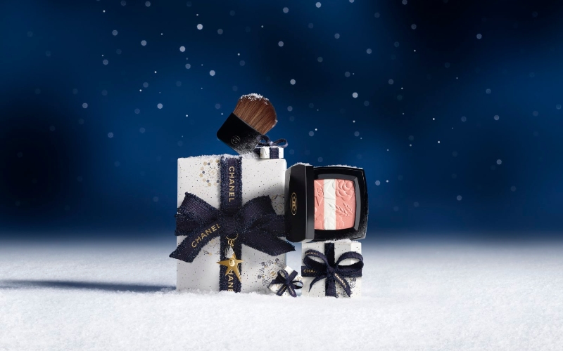 maquillaje fiesta navidad chanel colorete