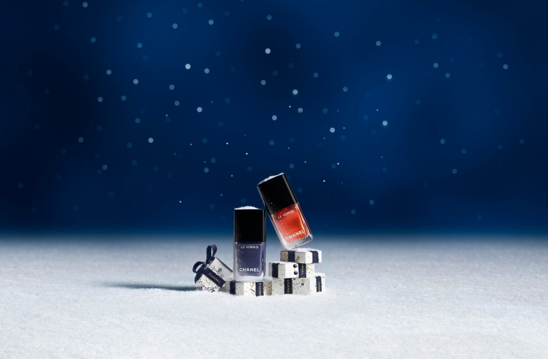 maquillaje fiesta navidad chanel uñas