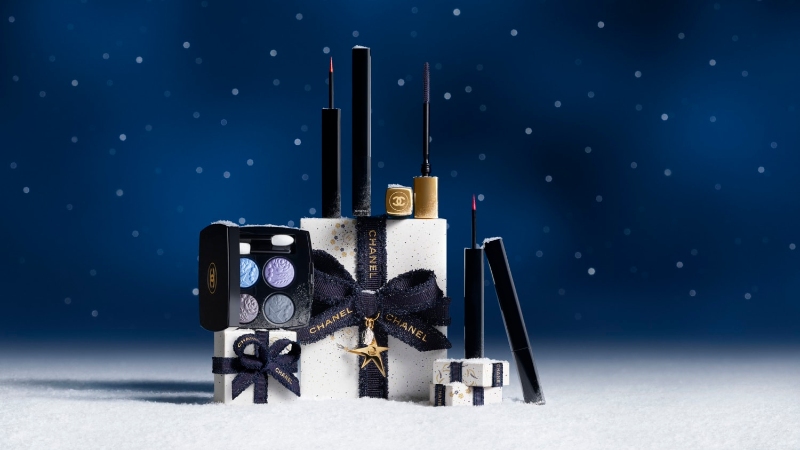 maquillaje fiesta navidad chanel ojos