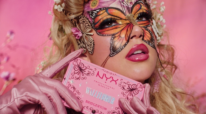 maquillaje halloween nyx cosmetics Bridgerton