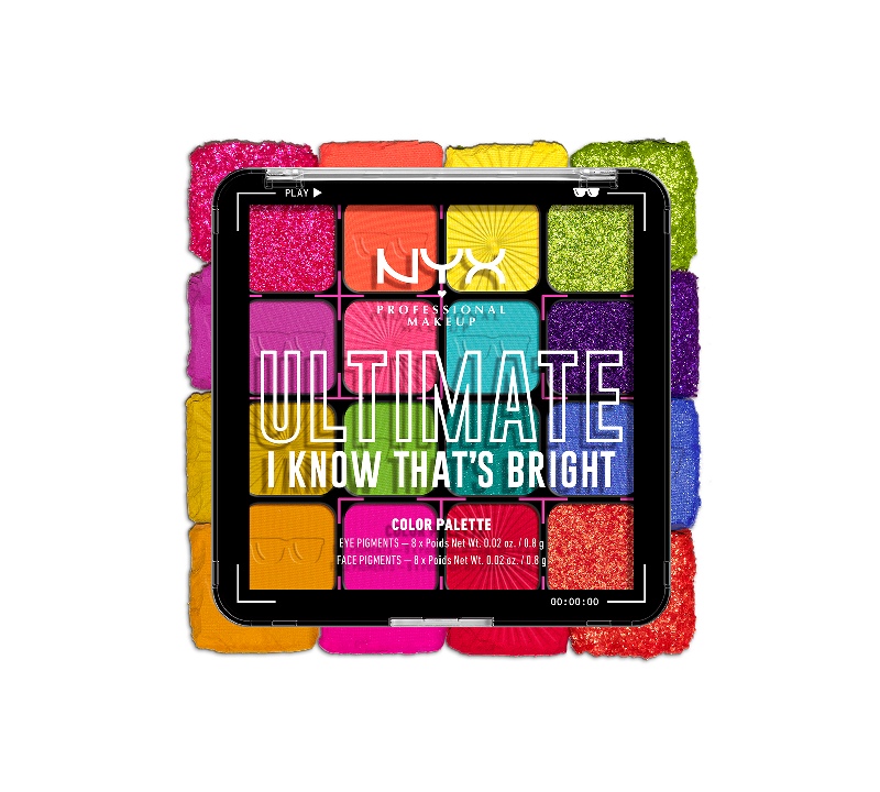 maquillaje halloween nyx cosmetics sombra ojos