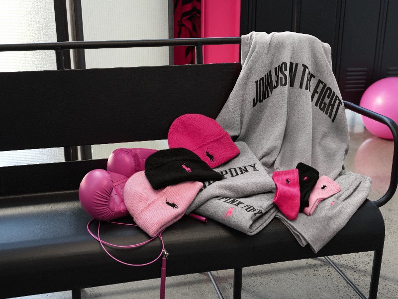 moda lucha contra el cáncer ralph lauren pink pony