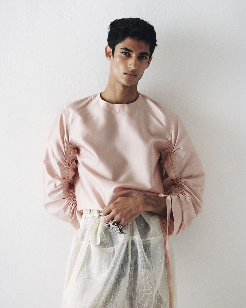 Models Room, editorial de moda y mobiliario: uno de los modelos de este reportaje